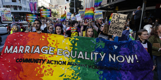 Australians Rally To Pressure Government On Marriage Equality Bill